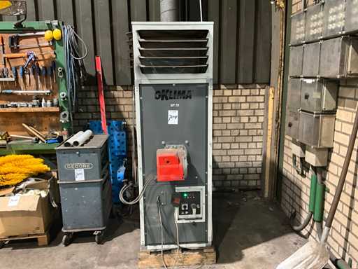 2018 Oklima SP70 Industriële verwarmingsinstallatie