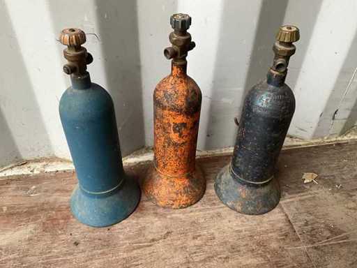 Butelie de gaz propan - 1 litru - Unelte de vopsit (3x)