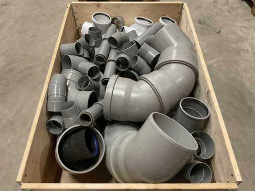 Partij PVC hulpstukken