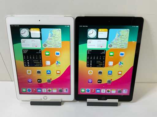 Apple iPad 6a generazione - WiFi + Cellulare - 128 GB - Grigio siderale / Argento (2x)