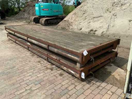Arbeitsfloß