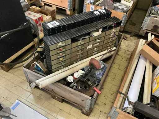 Stock di accessori,ricambi e giacenze di magazzino