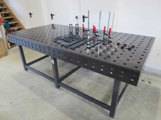 WMT P-2400 X 1200 Welding Table/Perforated Table