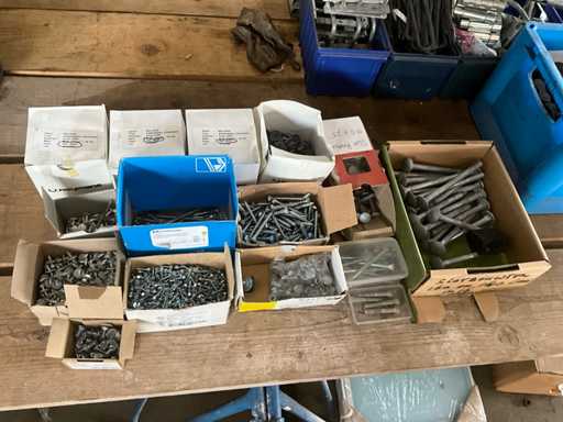 Self-tappers, carriage bolts, cover caps