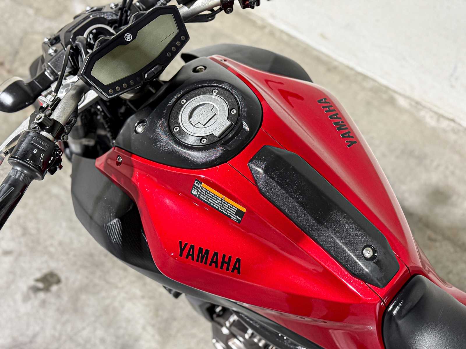 Yamaha MT-07 ABS Naked Bike 689cc 2016 Tour Motorcycle, 93-MG-PD