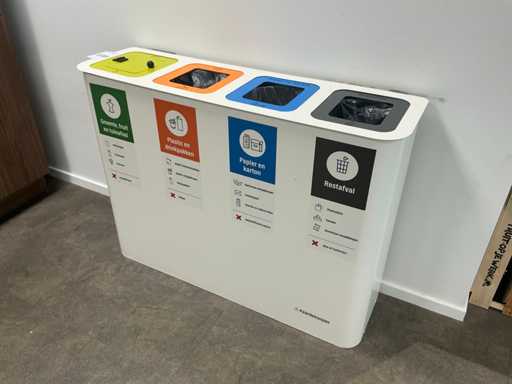 Système de séparation des déchets globulaires BinBin