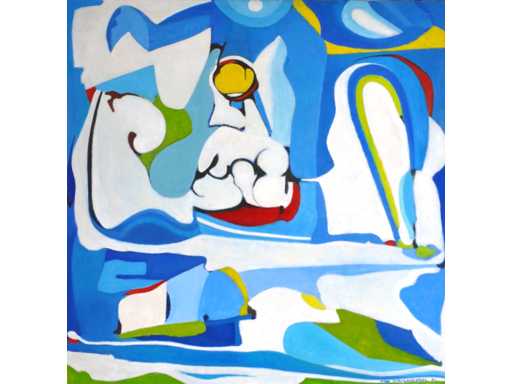 Mado Schoolmasters - oil on canvas - 150x150 cm