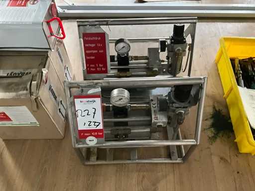 5-10 Bar Persluchtdruk verhoger (2x)