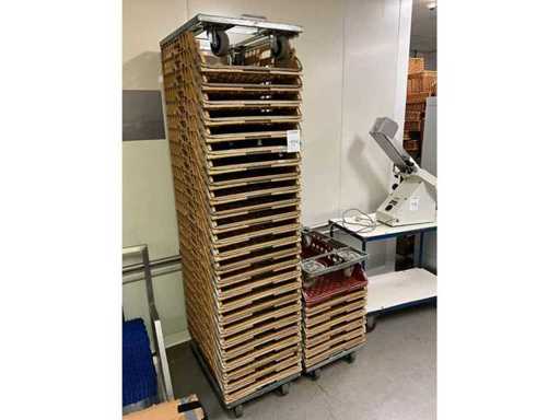 Bread crate / stackable crate (30x)