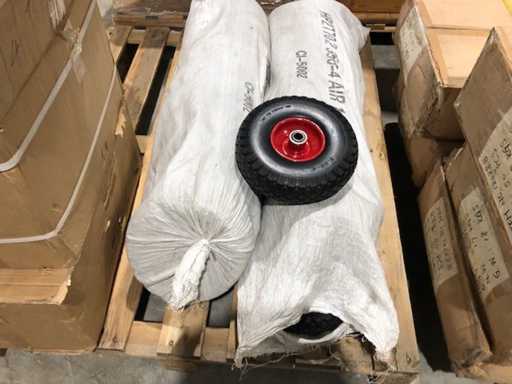 Facom - Ruota per carrello a mano antiforatura - Pneumatico, ruota e cerchione (20x)