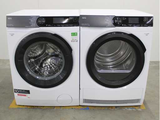 AEG 8000 Series PowerCare Washing Machine & AEG 8000 Series AbsoluteCare Dryer