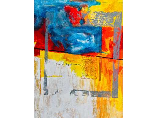 Piotr Konkl - the tree - colour silkscreen