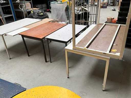 Diverse werktafels (5x)