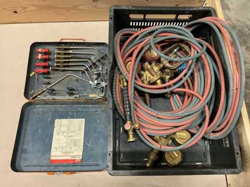 Kit di torce da taglio ossicarbonato