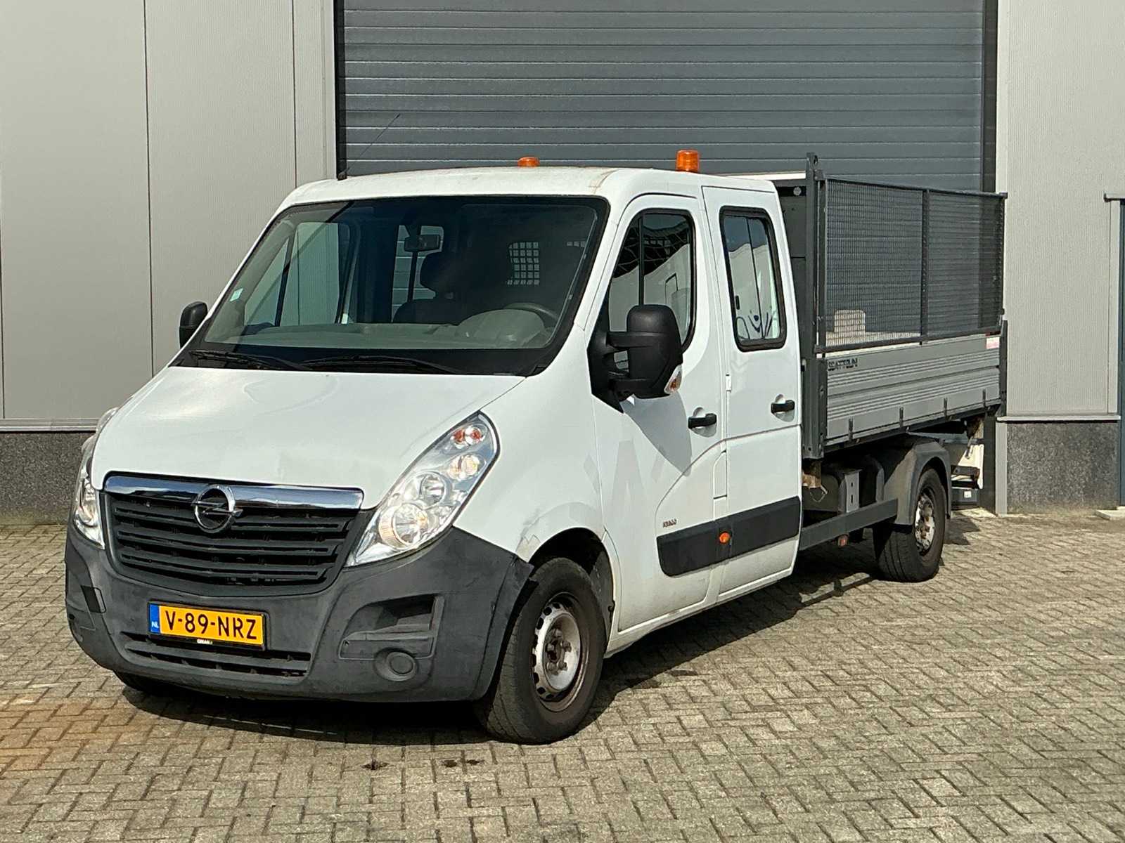 2014 Opel Movano 2.3 CDTI L3 DC Tipper 3-Sided
