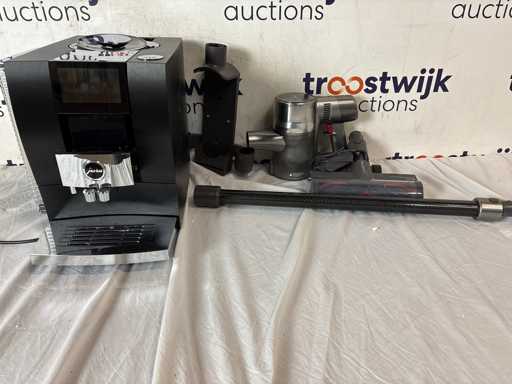 Dreame T30 - Aspirator Stick - Fără pungă - Wireless + JURA - Z10 Aluminum Black (EA) - Aparat de espresso complet automat