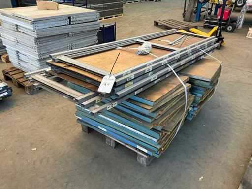 Shelving and shelving material