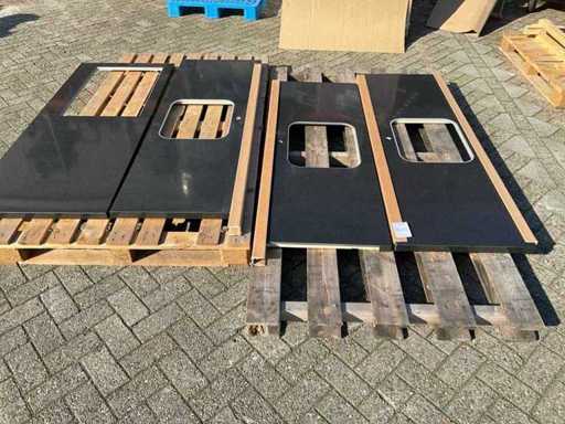 Piano cucina in polistone (4x)