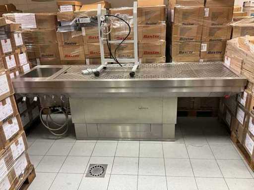Table d’autopsie Propath en acier inoxydable