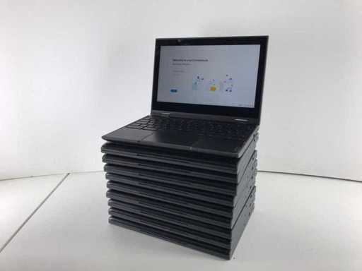 Lenovo 300e ChromeBook 2nd Gen 11.6", Celeron(R) N4020, 4 GB RAM, 32 GB SSD ChromeBooks (10x)