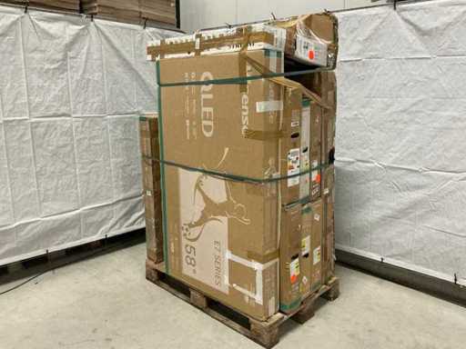 Téléviseurs à palette Retour de marchandises - 11 articles