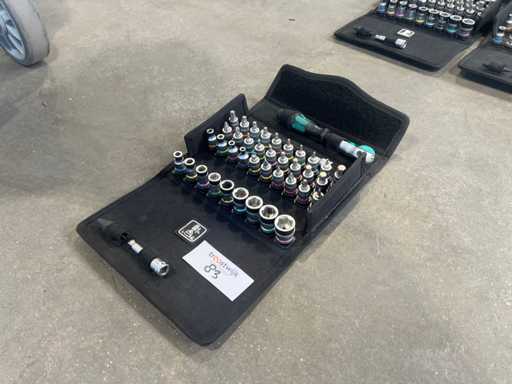 Setul de soclu ?i burghiu Wera