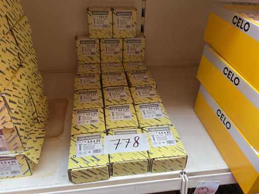 20 dozen plaatschroeven