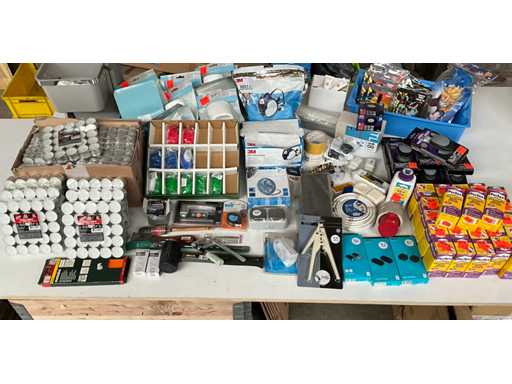 Mix lot various do-it-yourself items