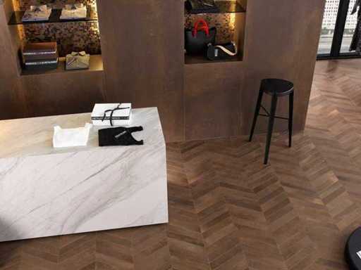 Carrelage de sol Douglas and Jones Metal Corten Mat 29x34 cm 16,57 m²