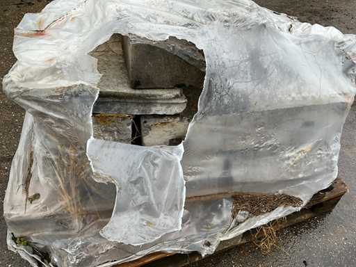 Vieux blocs fendus 1 palette