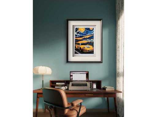 DEATH NYC : Porsche 911 & Kanagawa Wave