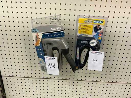 Rapid MS675 und ALU610 Tacker (2x)