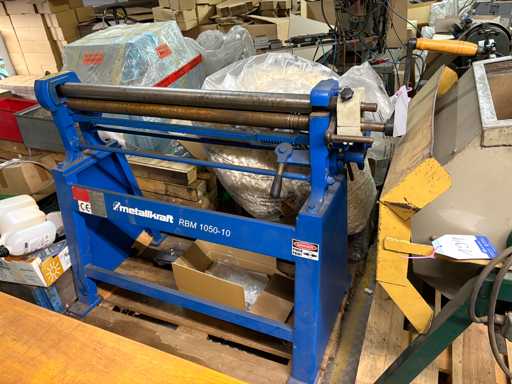 METALLKRAFT RBM 1050-10 Three-Roll Bending Machine