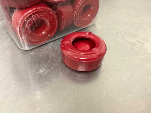 Partij melamine asbakken