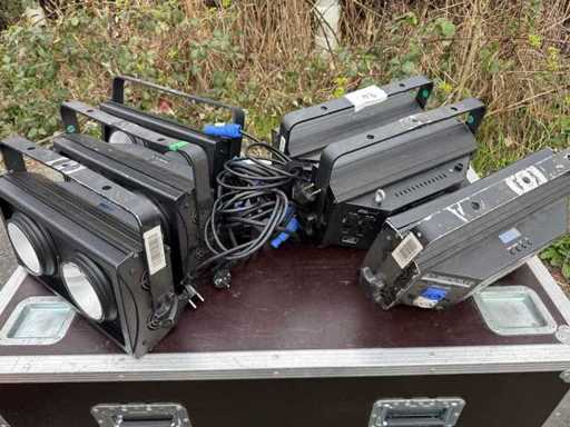 Briteq - COB LED 2x100W - Blinders (4x)