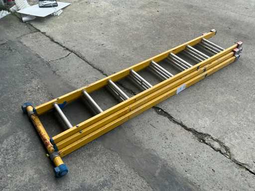 3 piece polyester sliding ladder