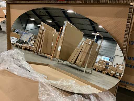 Vanita & Casa ovaler Spiegel 86,5x161 cm