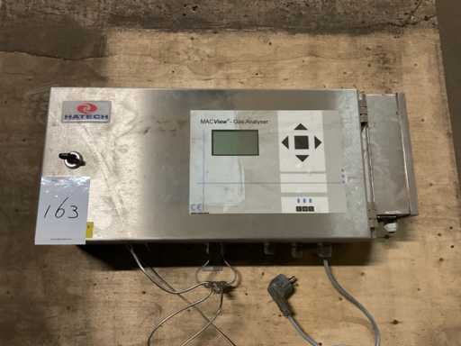 Scatola di controllo dell'analizzatore di gas MACView