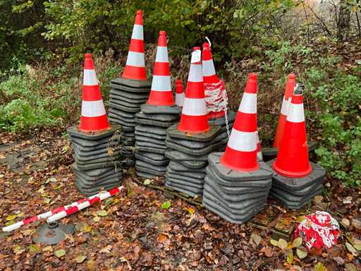 Batch of Melba traffic cones