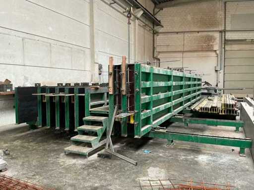 Épouse en béton Multibat Battery 2021 (béton préfabriqué) - 12M x 1500 mm