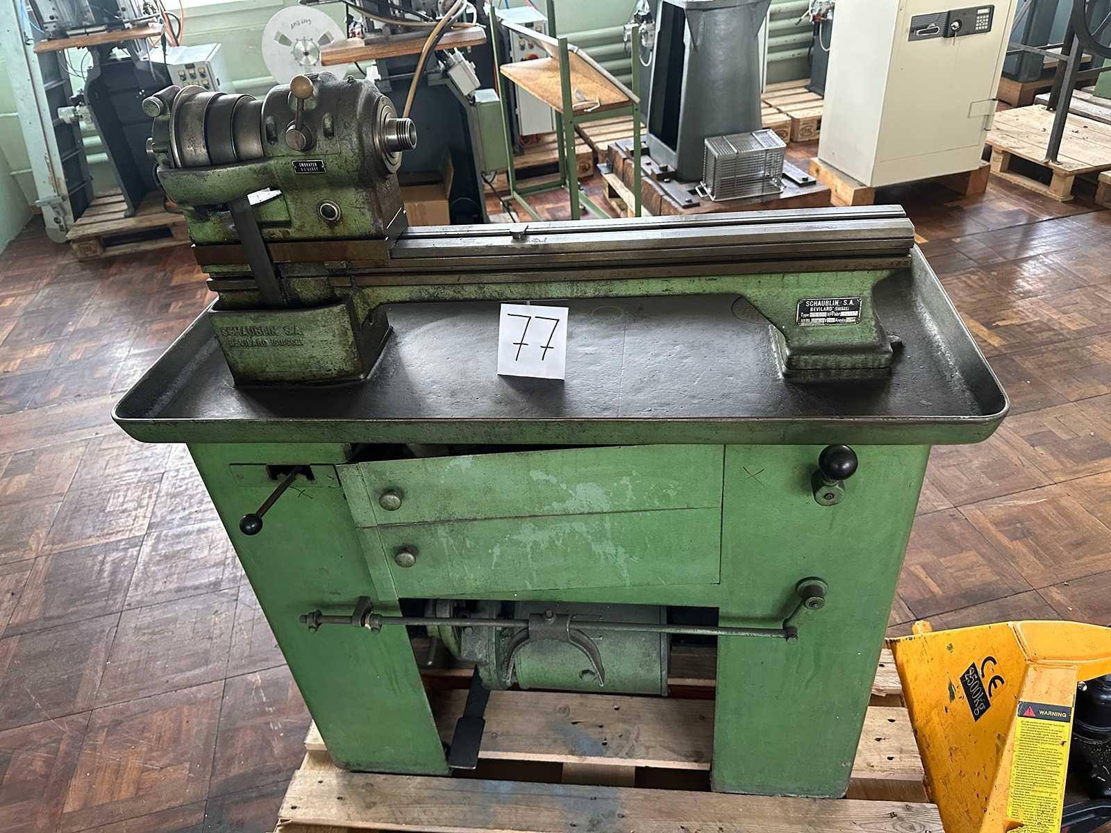 Schaublin 102 tower on base