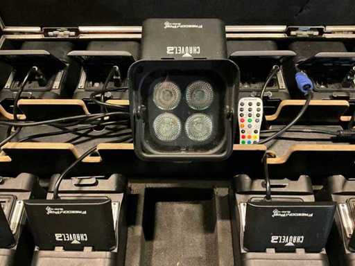 LED batteria IP Chauvet FreedomPar Quad-4 (5x)