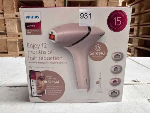 PHILIPS Lumea IPL 9900 Series BRP959/00 with SkinAI IPL Device Pink