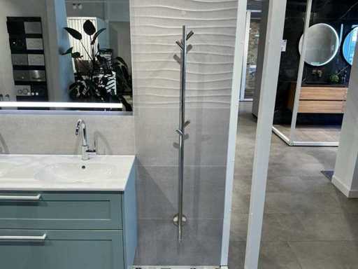 Dansani - Idra - Termosifone a asciugamani 140 cm