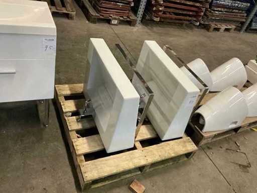 Washbasin (2x)