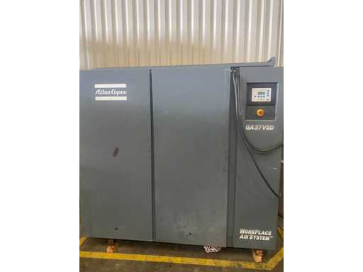 ATLAS COPCO GA37VSD Variable Speed Industrial Screw Compressor
