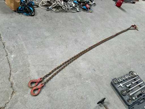 2-Sprong hijsketting 3 M