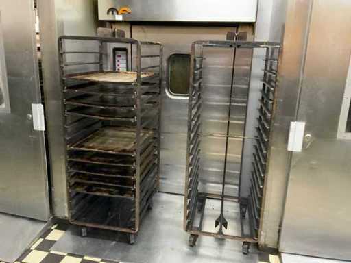 Mondial Ferni Rotor RVS Bakkerijoven Wagen (3x)