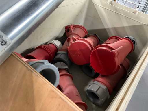 Krachtstroom stekker (8x)