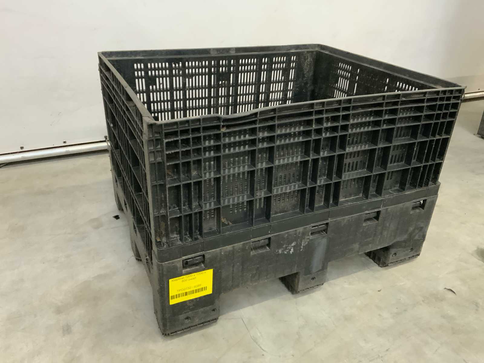 (5x) Folding crate pallet box